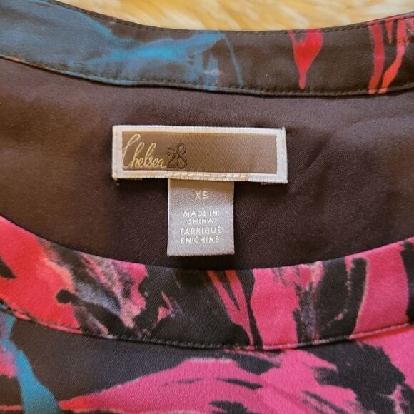 Chelsea 28 high low shift dress sz xs - Picture 7 of 7